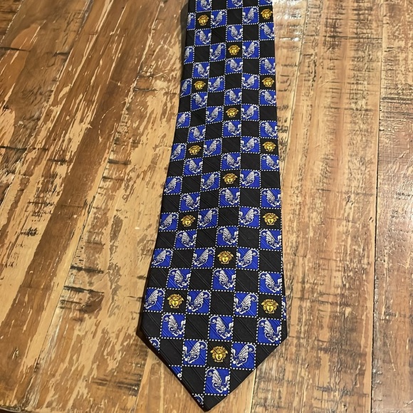 Gianni Versace Silk Tie Vintage - Picture 2 of 5